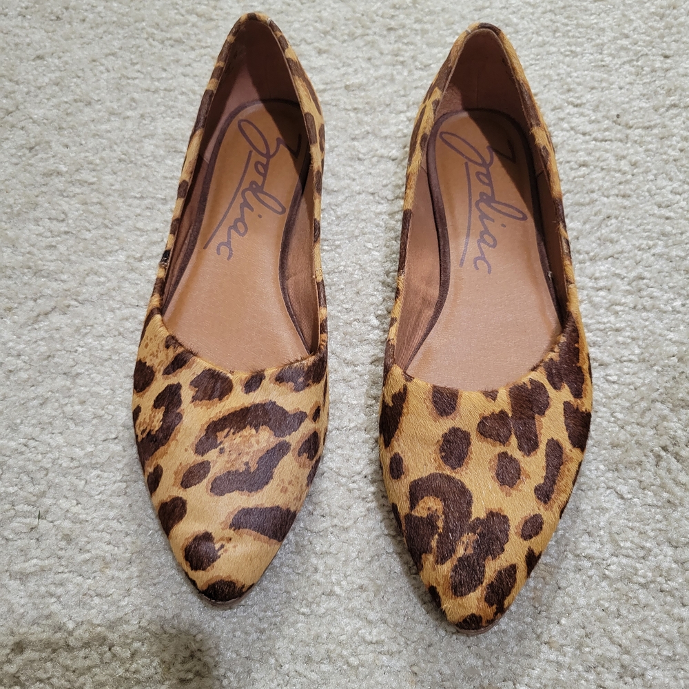 Zodiac Leopard Print Flats